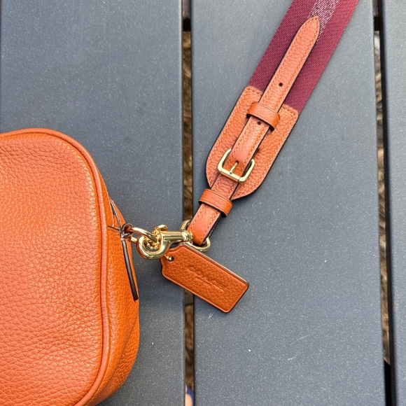 Coach Burnt Orange Crossbody Bag - Picture 3 of 8